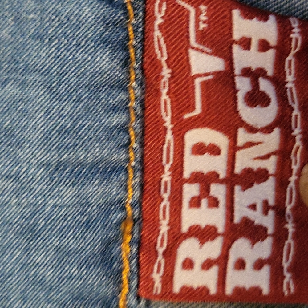 Red Ranch Dress L - Picture 5 of 5
